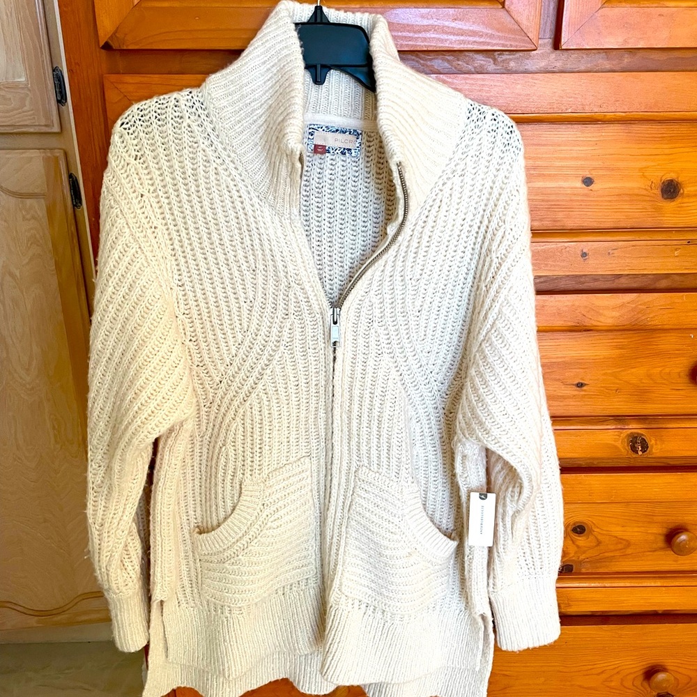 Pilcro Cable-knit Anthropology Sweater